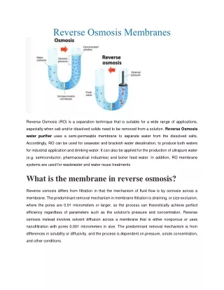 Reverse Osmosis Water Purifier  Water Technology  Genex Utility