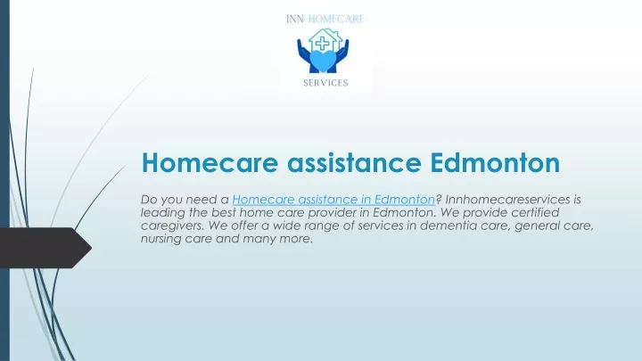 homecare assistance edmonton