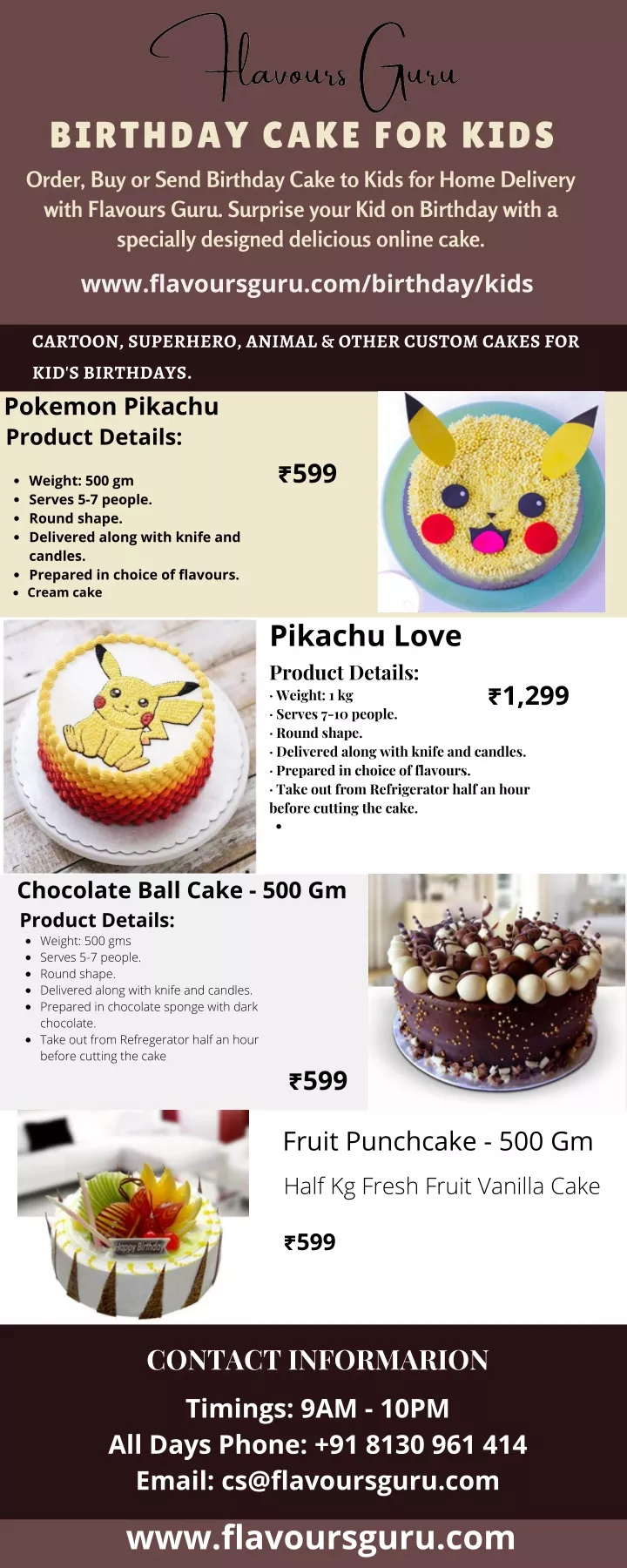 Send Chota Bheem Cake 2 Kg Gifts To gurgaon