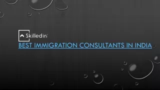 Best Immigration Consaltants In India | Skilledin