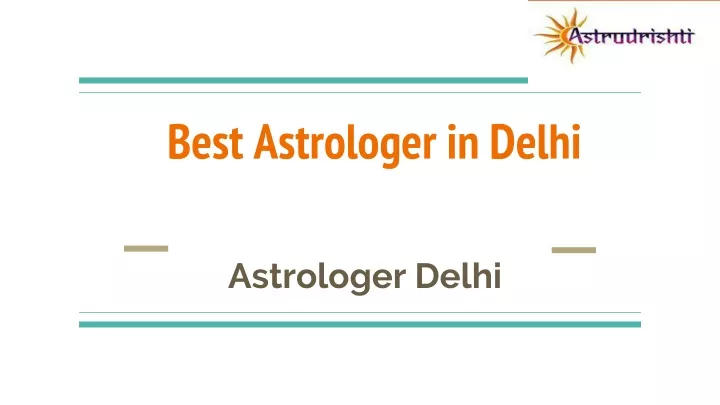 best astrologer in delhi