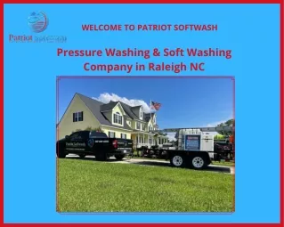Best Pressure Washing Service Company in Knightdale NC