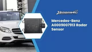 mercedes benz a0009007913 radar sensor