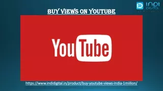 How to buy views on YouTube in India