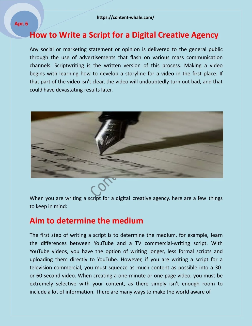 PPT - How to Write a Script for a Digital Creative Agency PowerPoint ...