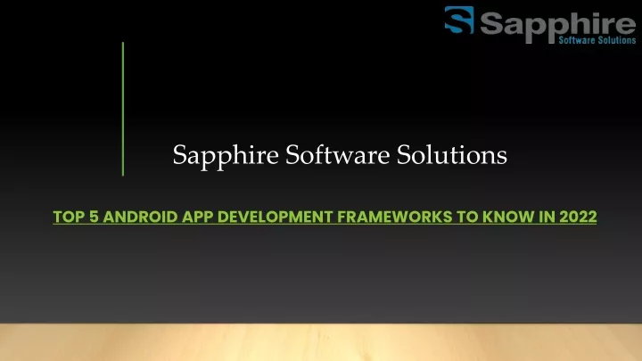 sapphire software solutions