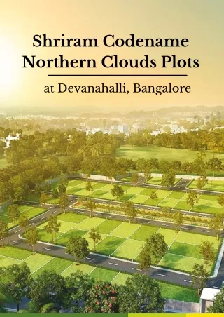 shriram codename northern clouds plots