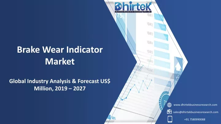 brake wear indicator market global industry