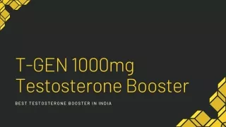 Buy T GEN Supplement in Bulk Order | Get 26% Discount | GXN