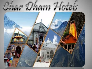 Budget Hotels in Chardham Yatra