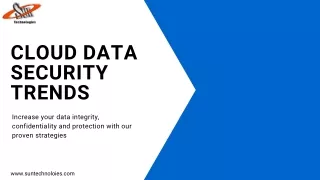 cloud data security trends
