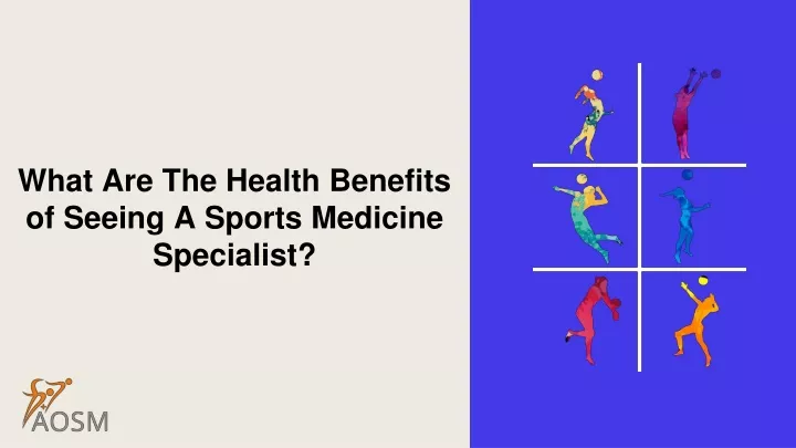 what are the health benefits of seeing a sports