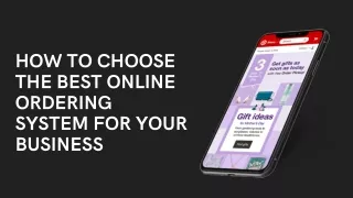 how to choose the best online ordering system