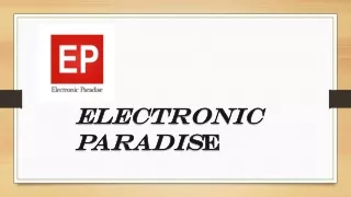 electronic paradis e