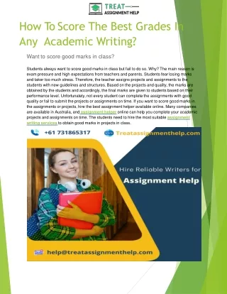 how to score the best grades in any academic writing