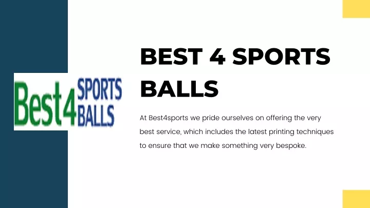 best 4 sports balls