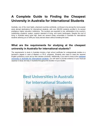 a complete guide to finding the cheapest
