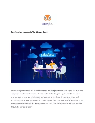 salesforce knowledge with the ultimate guide