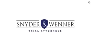 Arizona Commercial Truck Accident Lawyer - Snyder & Wenner, P.C