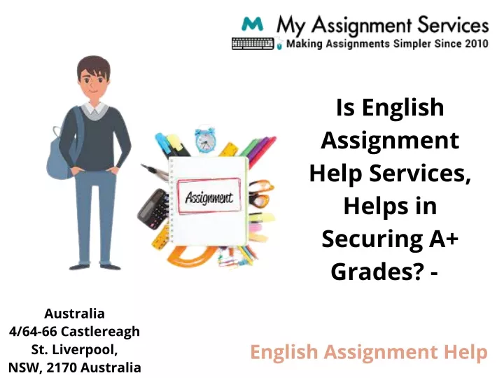 is english assignment help services helps