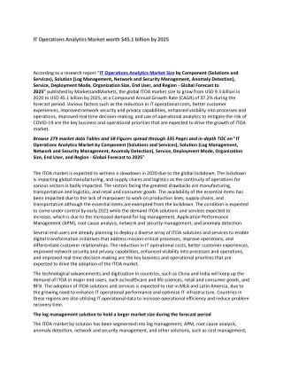 it operations analytics market worth 45 1 billion