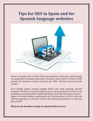 Tips for SEO in Spain and for Spanish-Language Websites