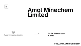 Amol Minechem Limited