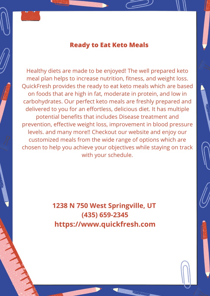 PPT - Ready to Eat Keto Meals PowerPoint Presentation, free download ...