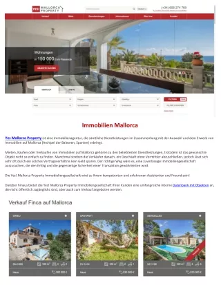 Yes-Immobilien-Mallorca