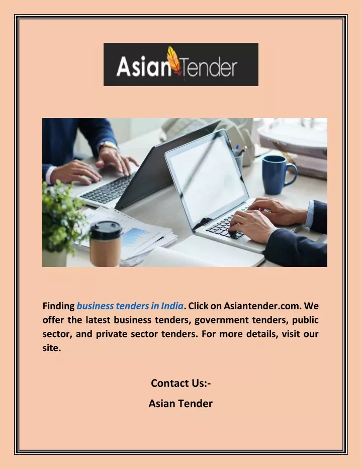 finding business tenders in india click