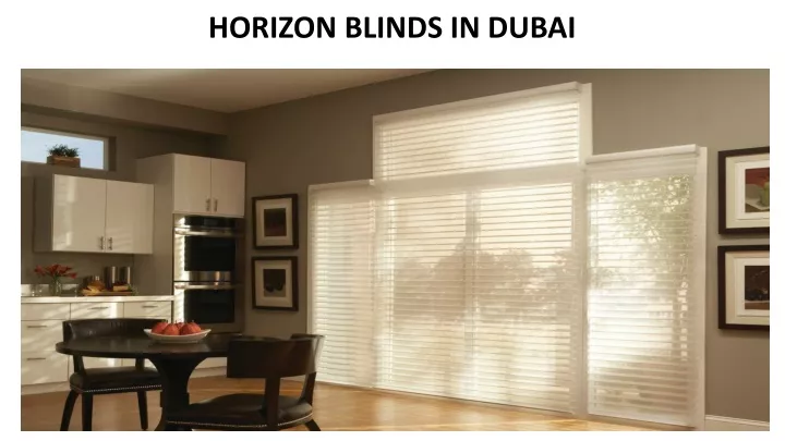 horizon blinds in dubai