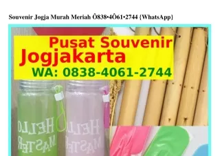 Souvenir Jogja Murah Meriah Ô8ᣮ8~ㄐÔϬI~ᒿᜪㄐㄐ(whatsApp)