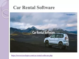 car rental software
