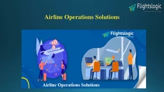 airline operations solutions