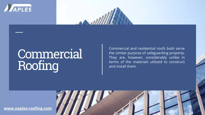 commercial roofing