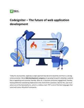 codeigniter the future of web application