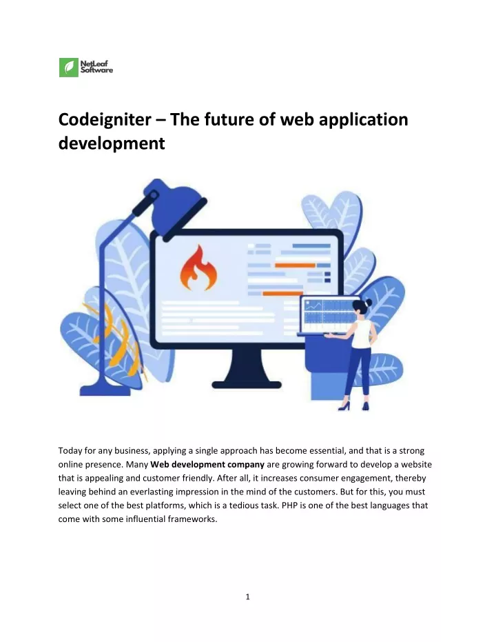 codeigniter the future of web application