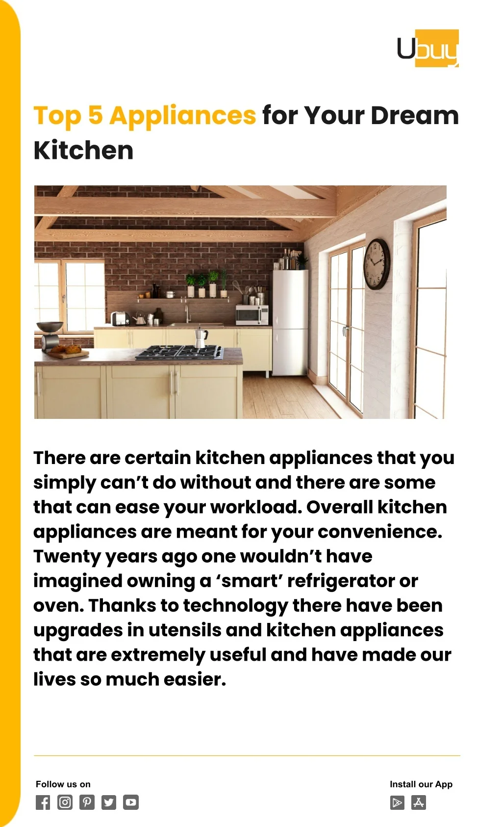 PPT - Top 5 Appliances for Your Dream Kitchen PowerPoint Presentation ...