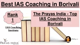 Best IAS Coaching in Borivali