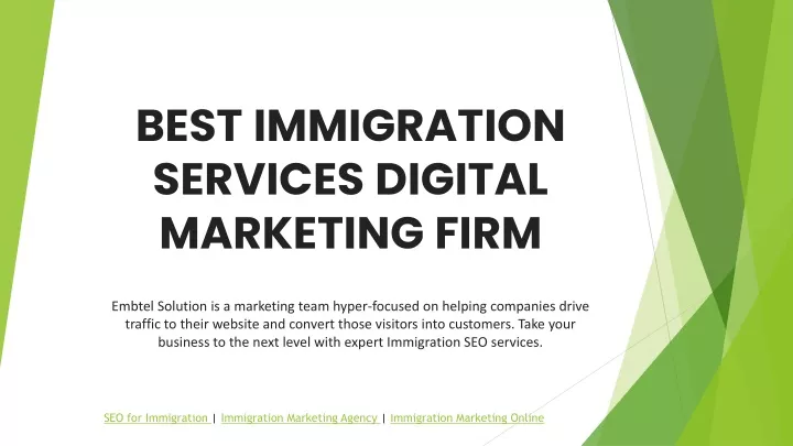best immigration services digital marketing firm
