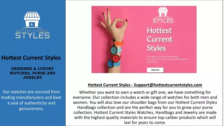 hottest current styles