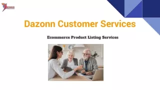 Ecommerce Product Listing Services