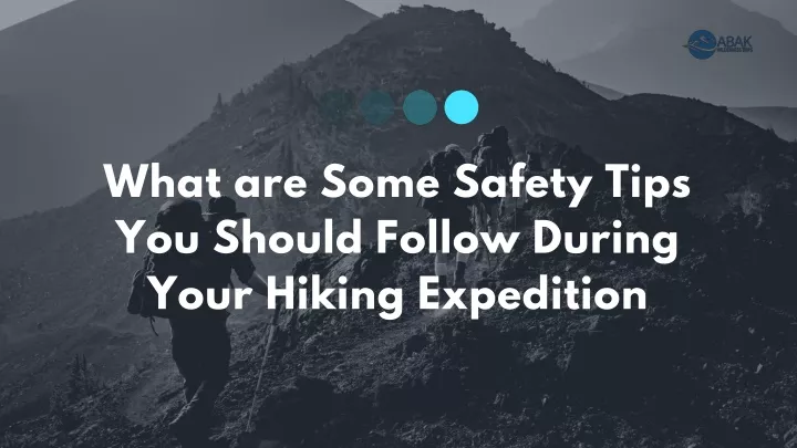 what are some safety tips you should follow