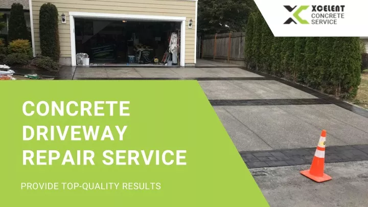 concrete driveway repair service