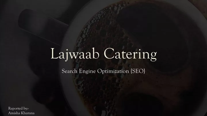 lajwaab catering