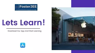 Foster JEE Apple Store