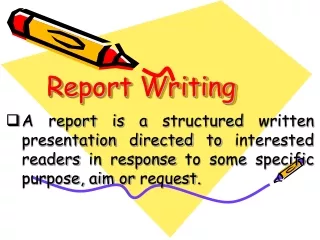 report writing