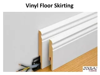 vinyl floor skirting