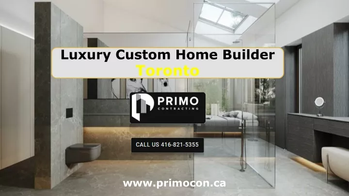 luxury custom home builder toronto
