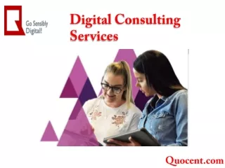 Digital Consulting Services